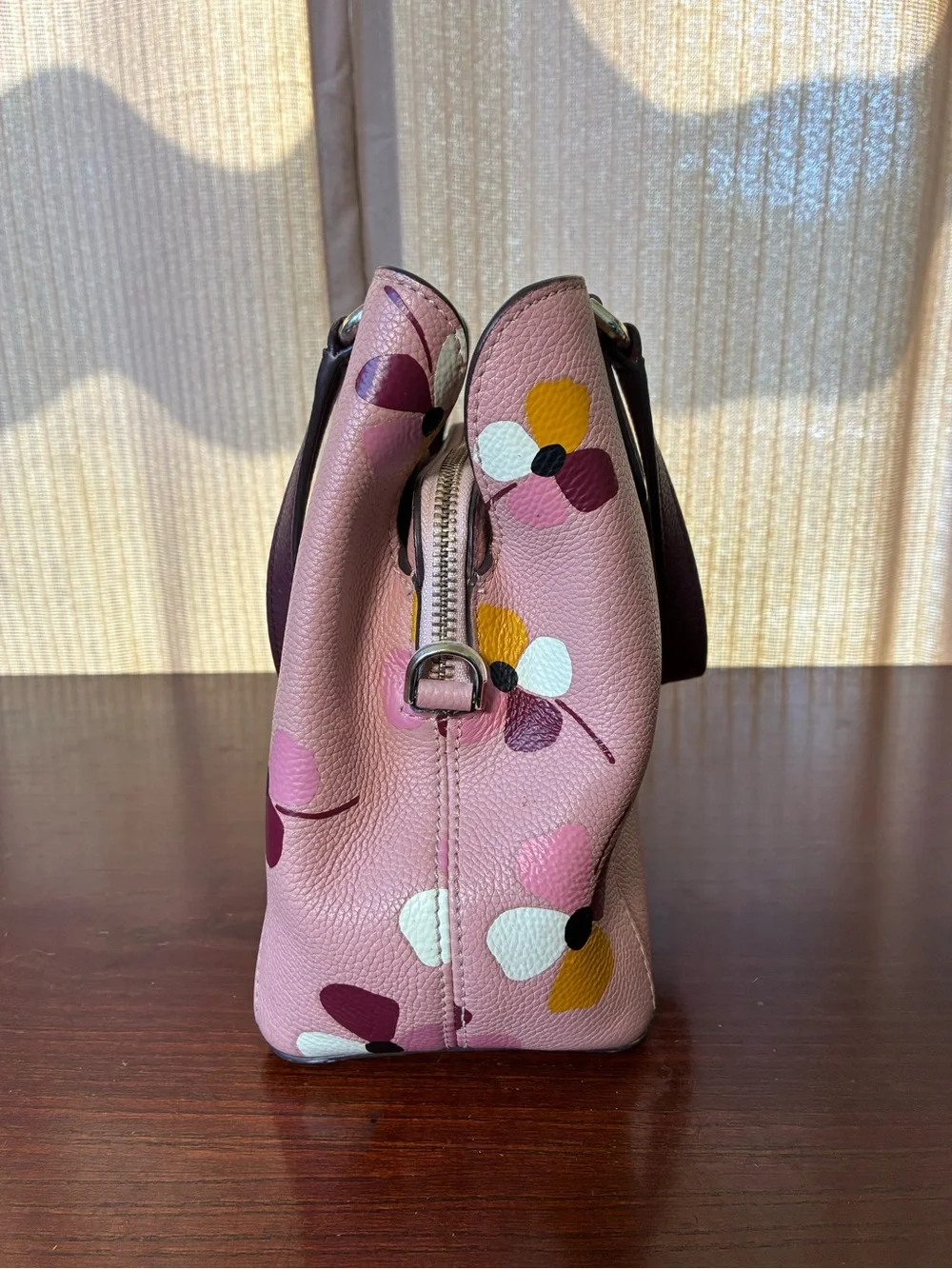 kate spade structured leather